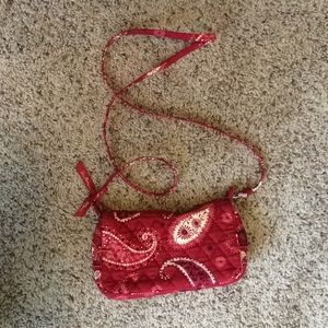 Red Paisley Vera Bradley Purse